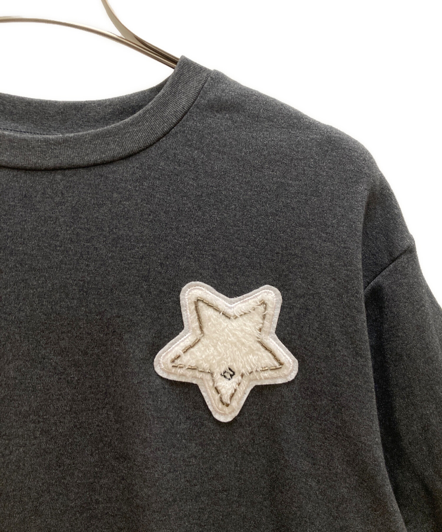 中古・古着通販】Bibiy. (ビビィ) BスターTシャツ グレー サイズ:free