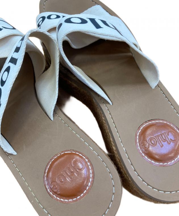 中古・古着通販】Chloe (クロエ) Woody エスパドリーユサンダル