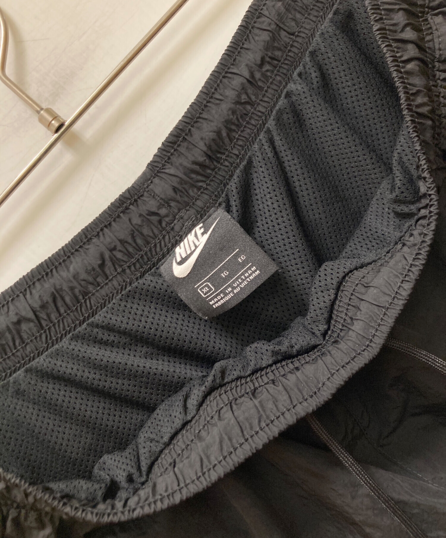 中古・古着通販】NIKE (ナイキ) ビッグスウォッシュ ナイロンパンツ