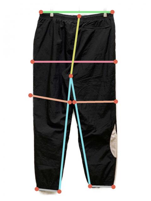 中古・古着通販】NIKE (ナイキ) ビッグスウォッシュ ナイロンパンツ 