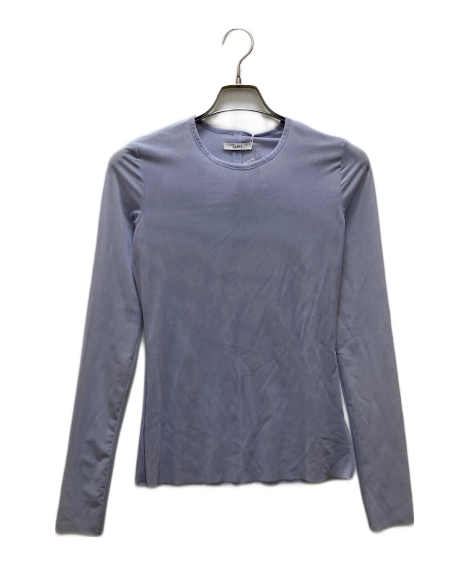CLANE  シアーパフトップス　ブルー　新品未使用　クラネ　シースルー CLANE(クラネ)】シアーパフトップス / SHEER PUFF TOPS 10122-4182