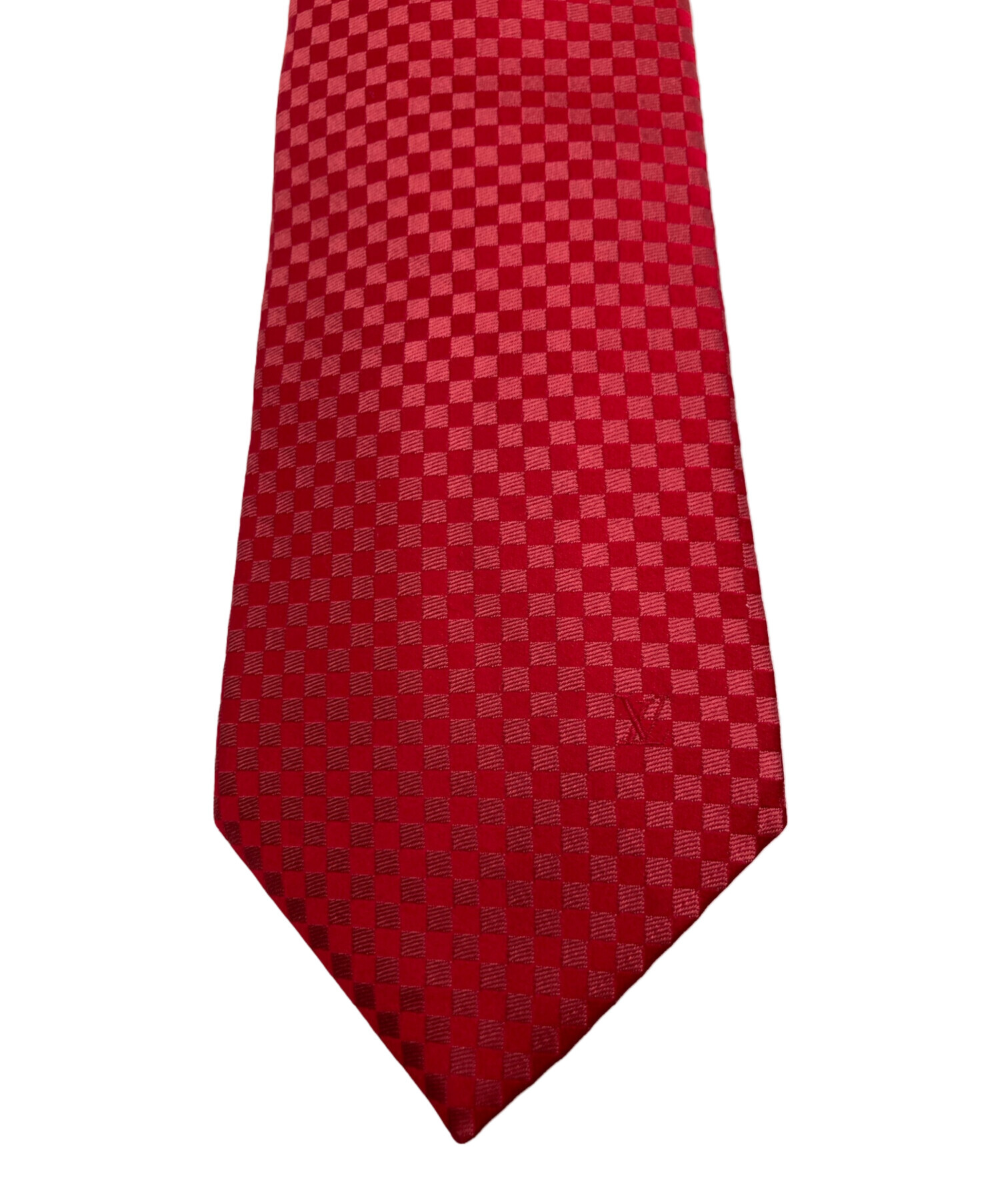 中古・古着通販】LOUIS VUITTON (ルイ ヴィトン) ネクタイ レッド