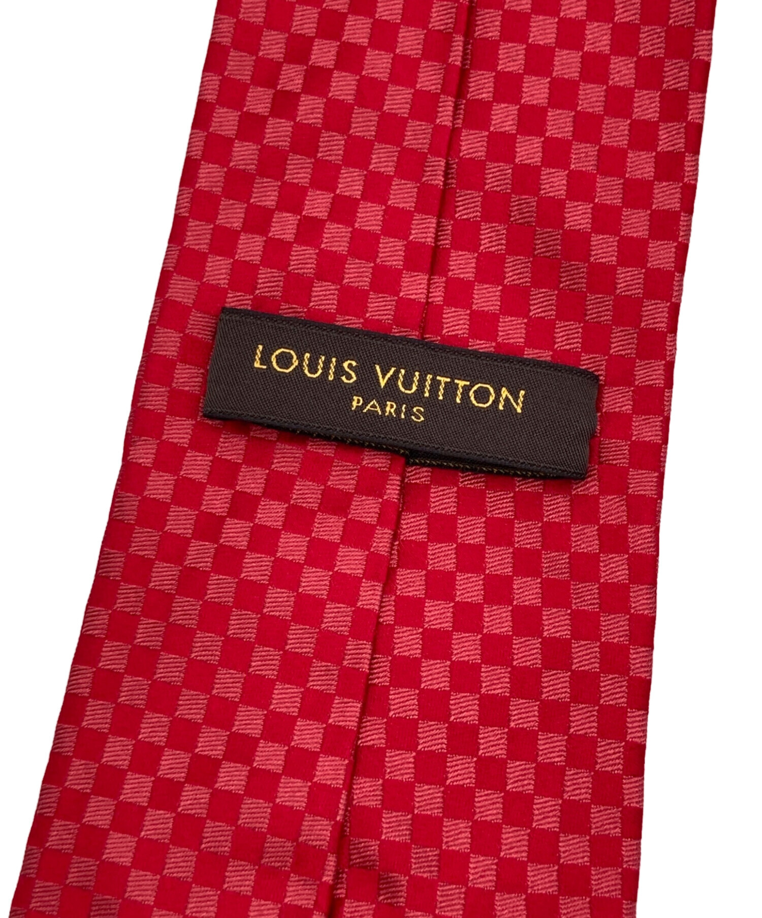 中古・古着通販】LOUIS VUITTON (ルイ ヴィトン) ネクタイ レッド