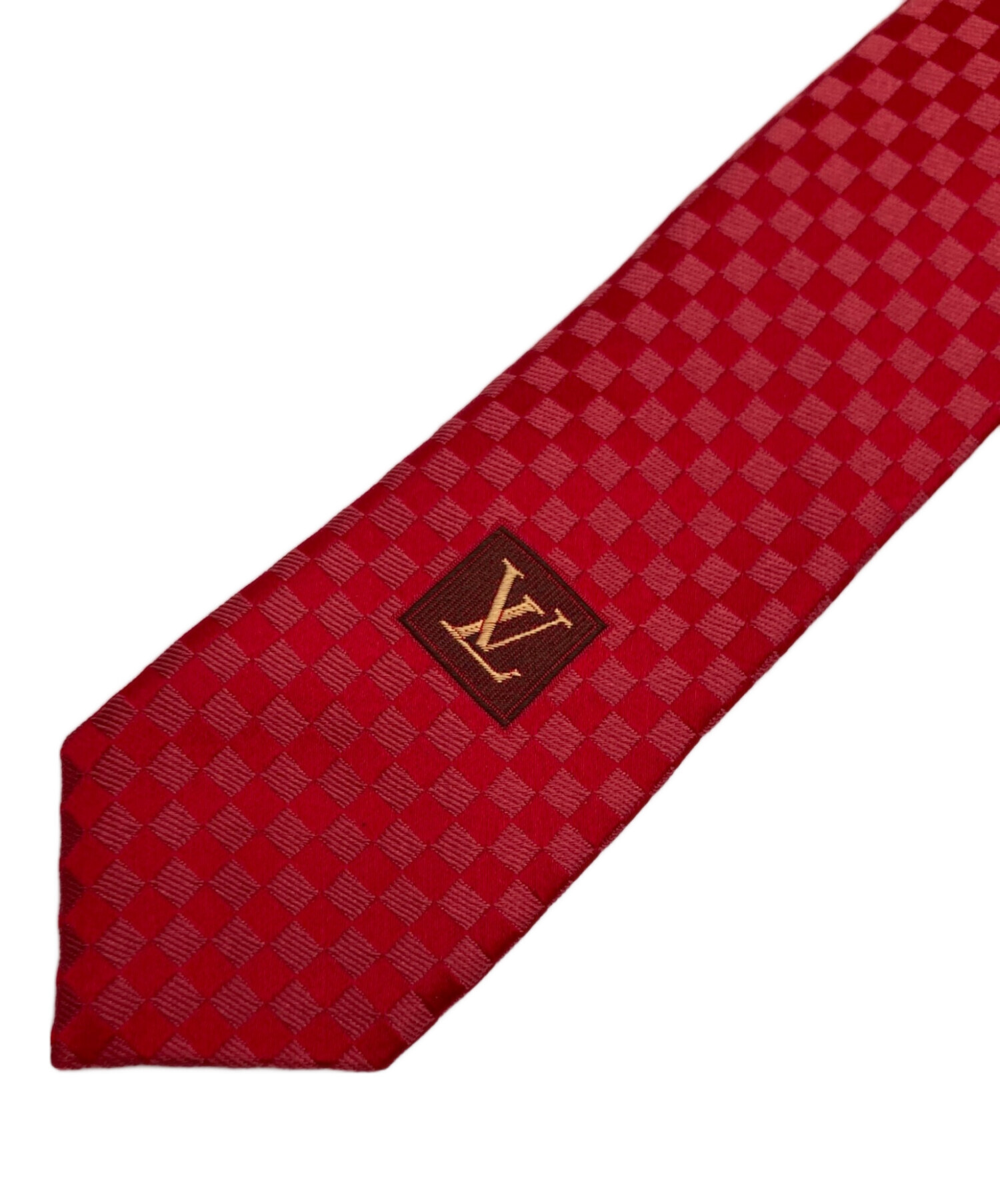 中古・古着通販】LOUIS VUITTON (ルイ ヴィトン) ネクタイ レッド