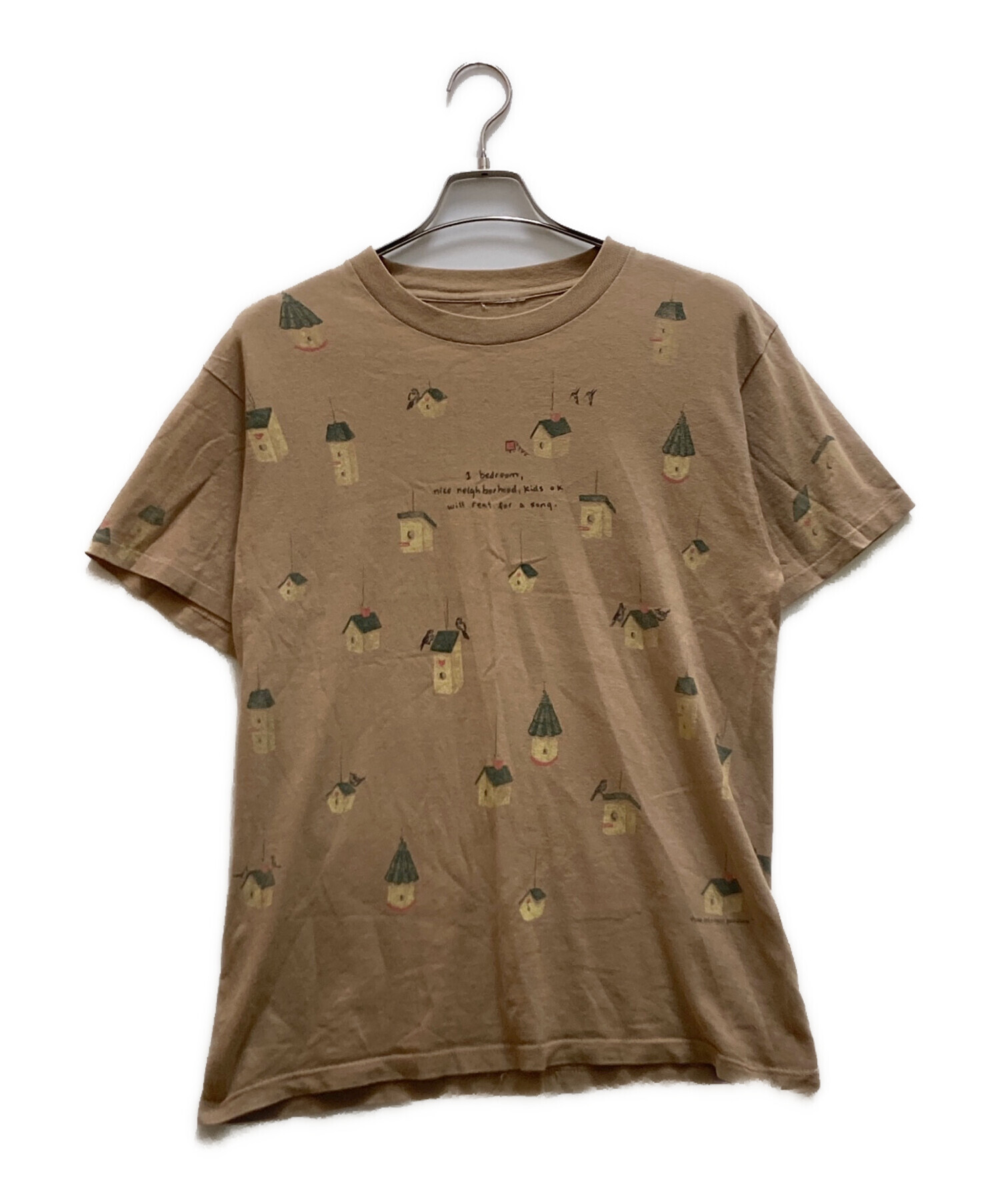 新品　男性ブランコ　オリジナルTシャツ　完売商品　バッグプリント　ベージュ　XL 男性ブランコのオンラインショップがオープンしました！ まずは台本と