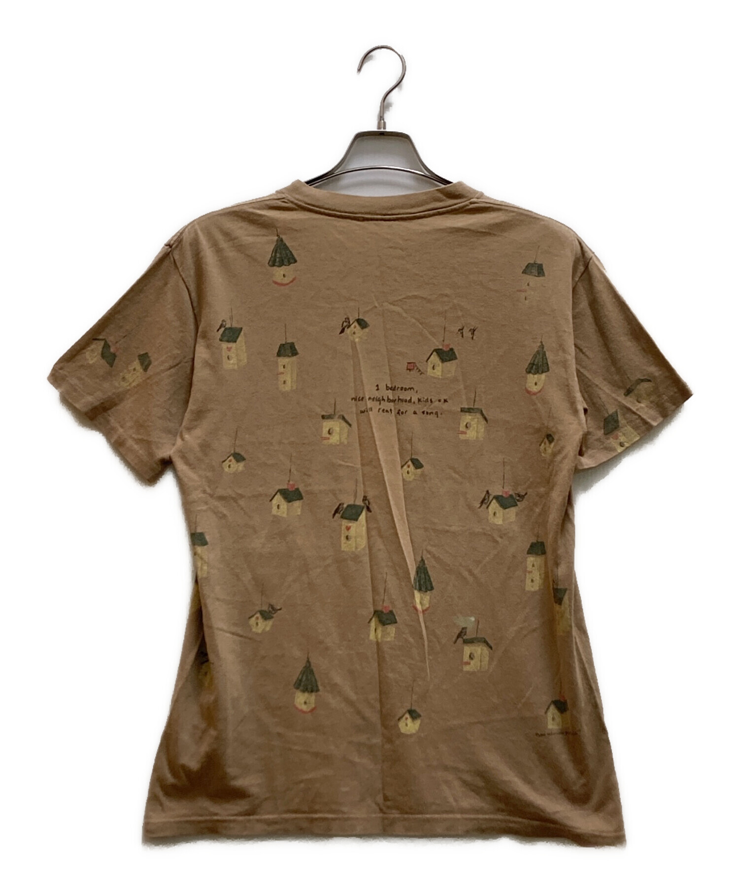 新品　男性ブランコ　オリジナルTシャツ　完売商品　バッグプリント　ベージュ　XL 男性ブランコのオンラインショップがオープンしました！ まずは台本と