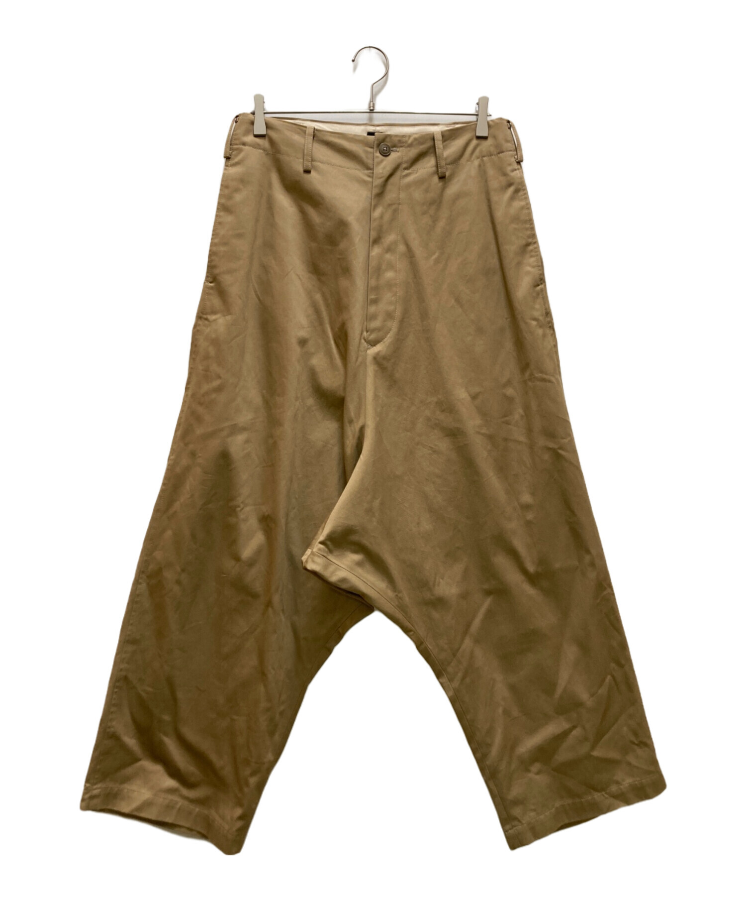 中古・古着通販】GROUND Y (グラウンドワイ) サルエルワイドパンツ
