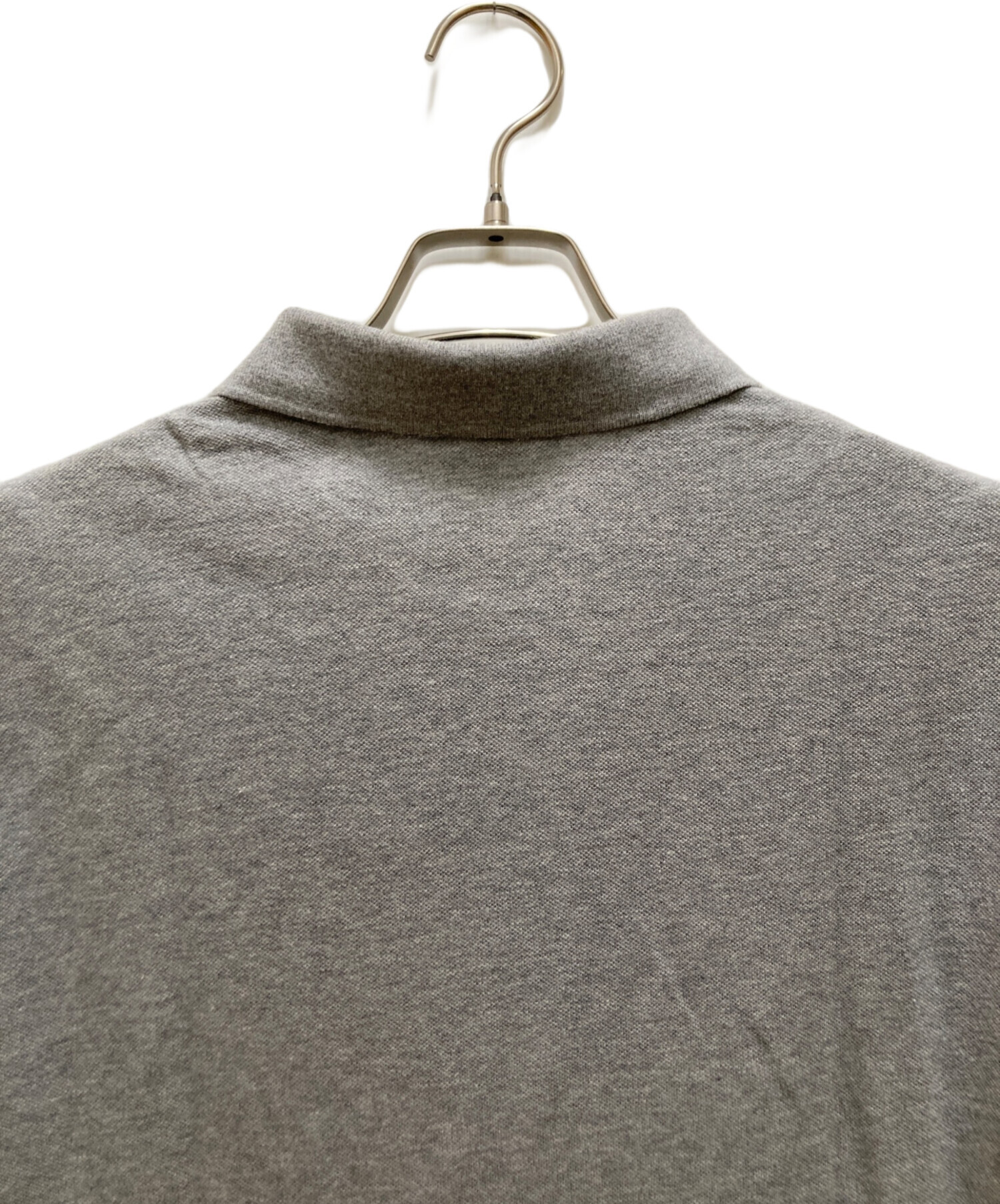美品 POLO RALPH LAUREN ポロラルフローレン CUSTOM SLIM FIT ポロベア ポロシャツ XS グレー レディース 古着 中古 USED 中古・古着通販】POLO RALPH LAUREN (ポロ・ラルフローレン) 見返し