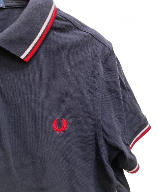 中古・古着通販】FRED PERRY (フレッドペリー) リブラインポロシャツ