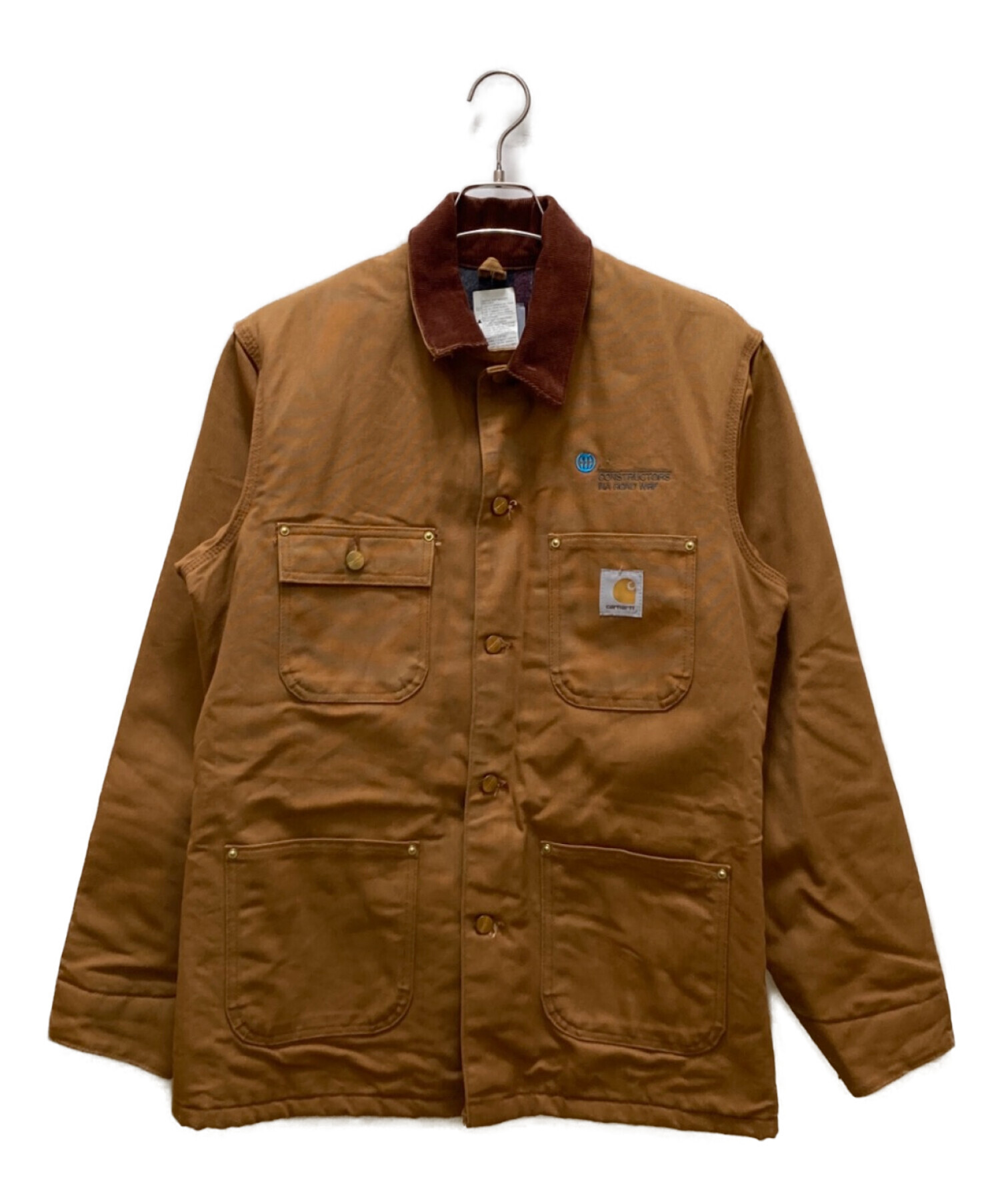 カーハート　アウター　古着 中古・古着通販】CarHartt (カーハート) ダックチョアコート ブラウン