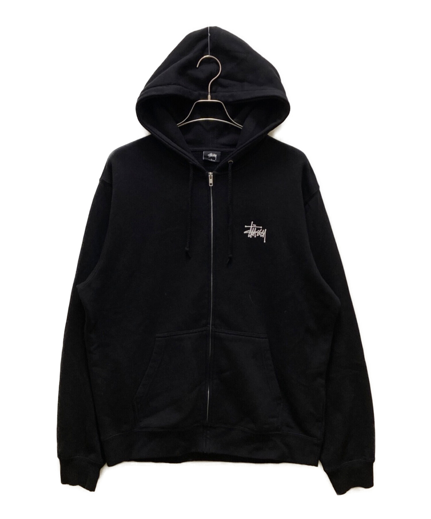 中古・古着通販】stussy (ステューシー) バックロゴジップパーカー 