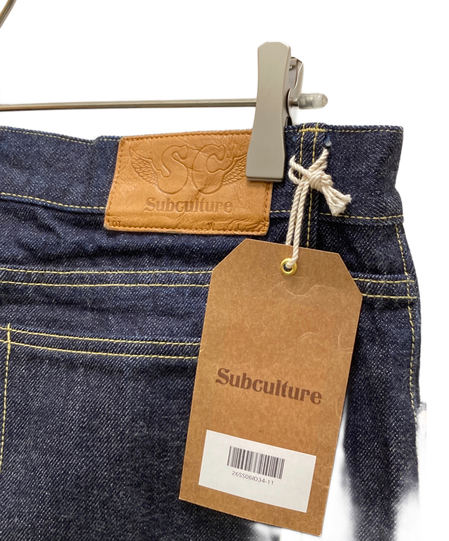 中古・古着通販】Subculture (サブカルチャー) セルビッチストレート