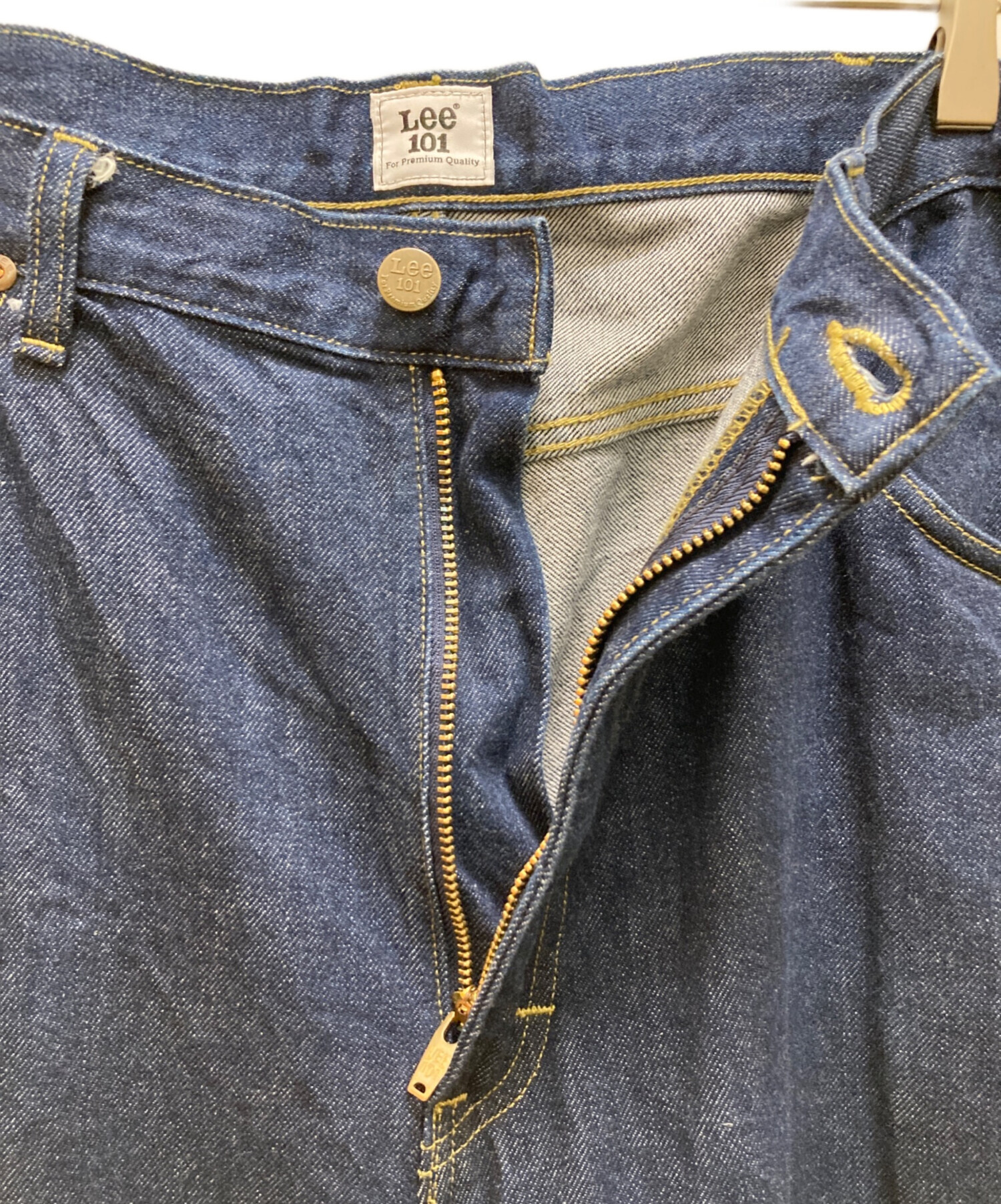 中古・古着通販】LEE (リー) 101 ライダース ワイドデニムパンツ 