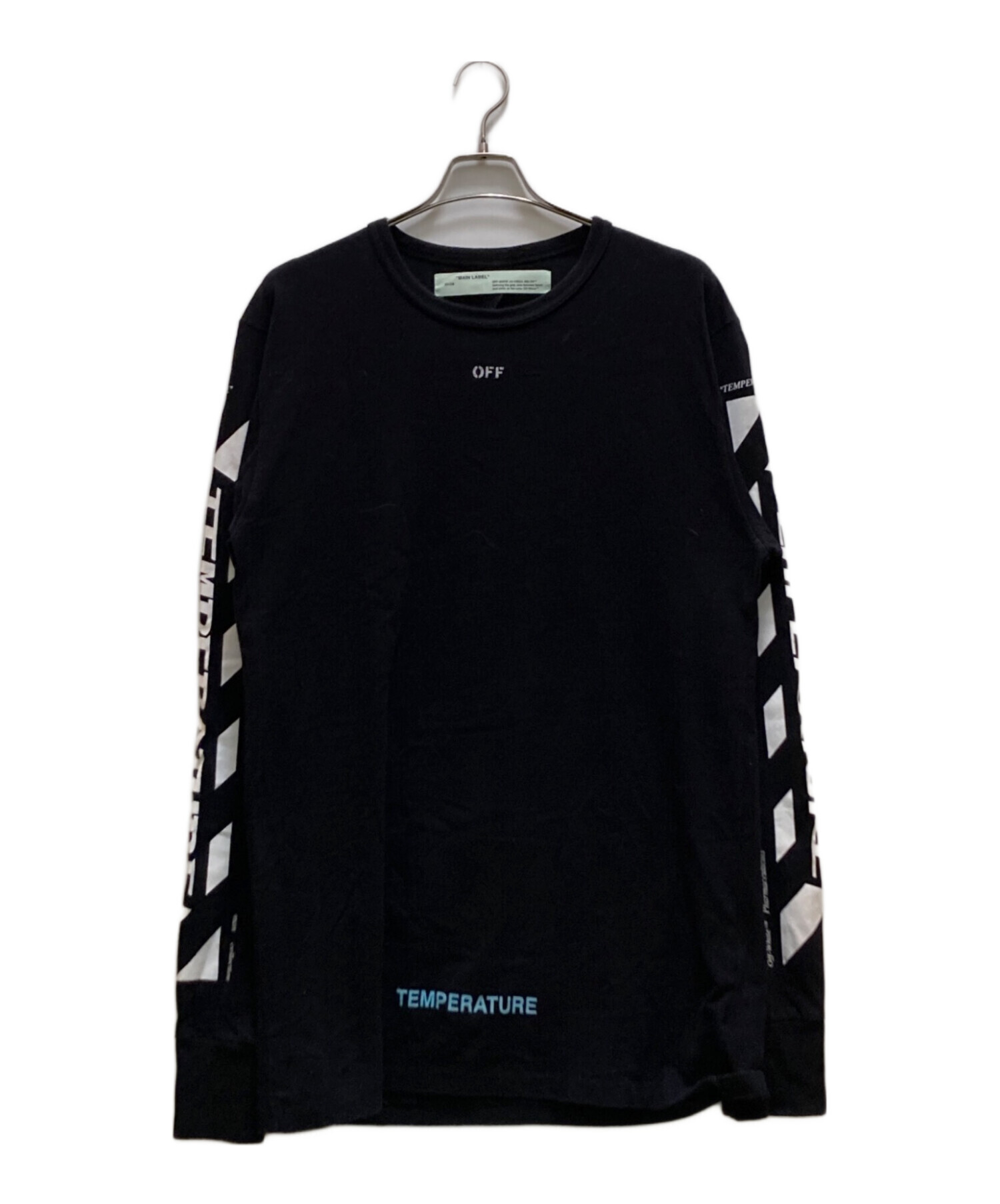 中古・古着通販】OFFWHITE (オフホワイト) ロングスリーブカットソー