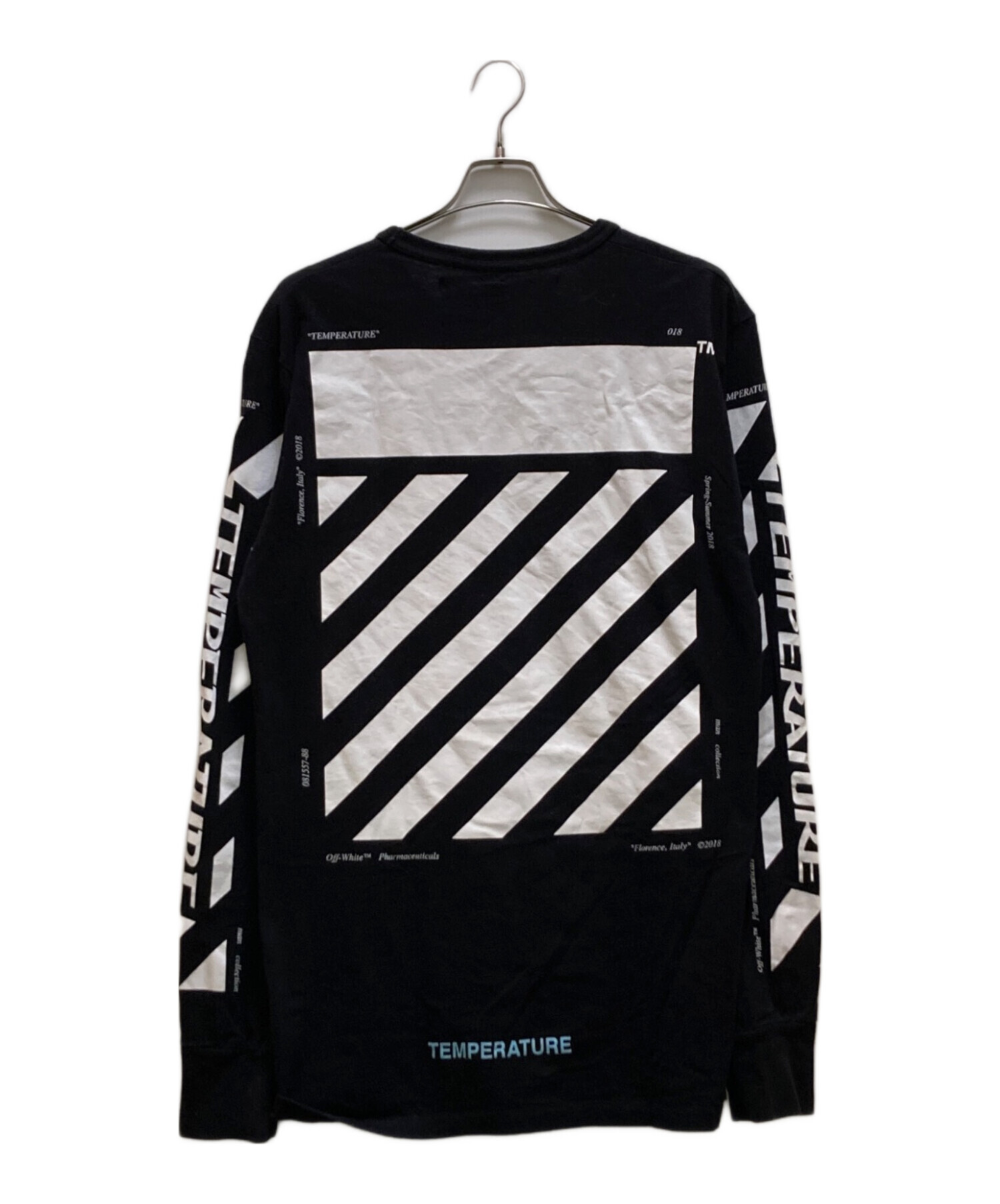 中古・古着通販】OFFWHITE (オフホワイト) ロングスリーブカットソー