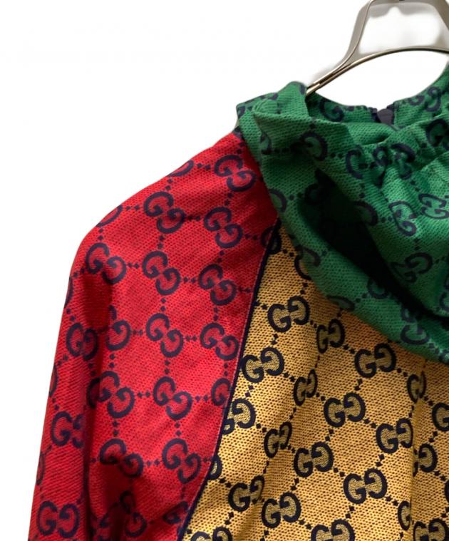 中古・古着通販】GUCCI (グッチ) GGテクニカルジャー ハーフジップ