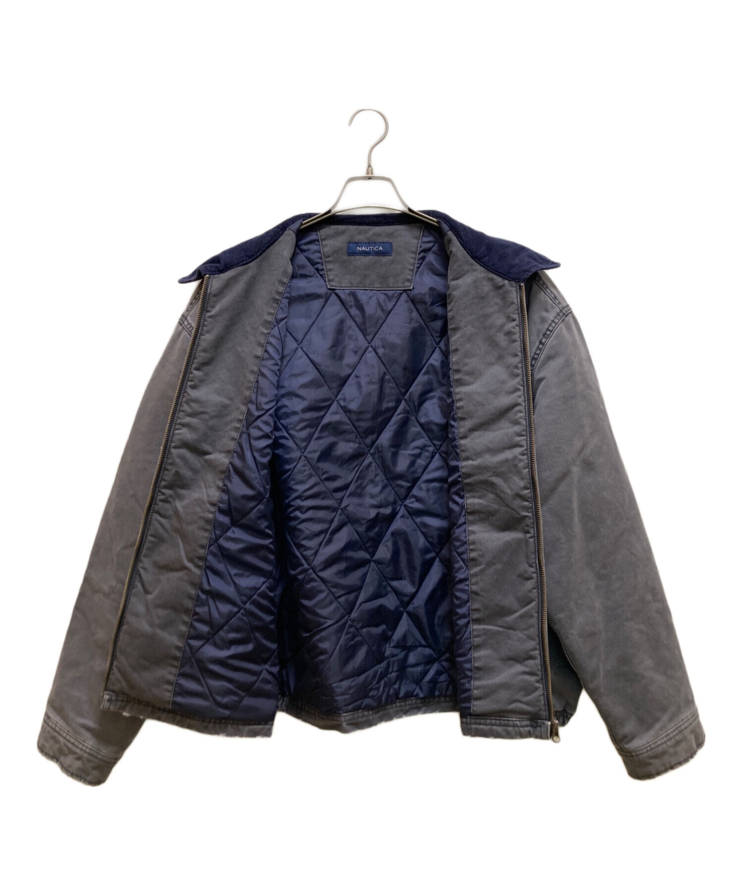 ☆NAUTICA☆ノーティカ グレーデニムブルゾン サイズ M NAUTICA デニムブルゾン グレー - メルカリ