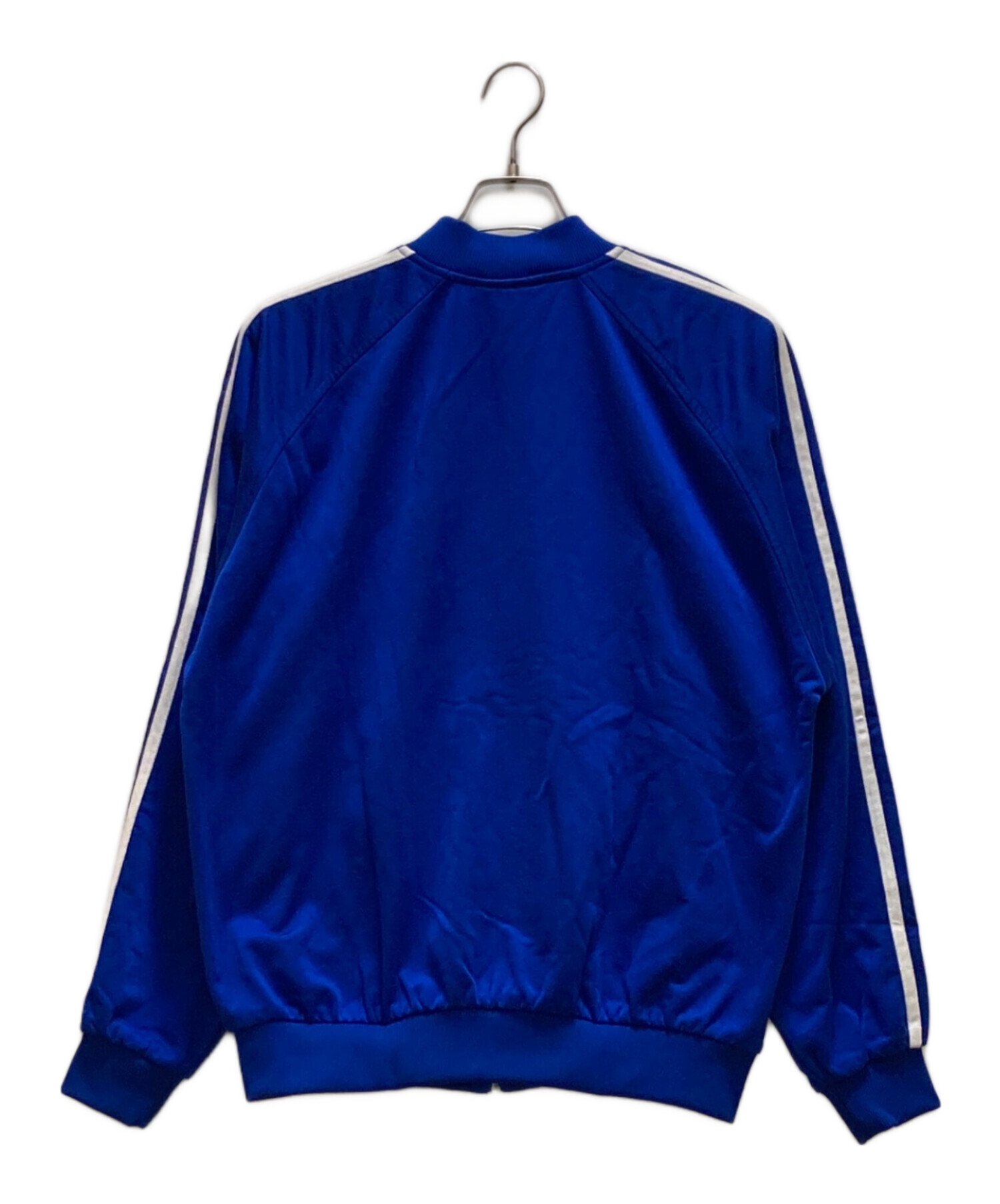 古着  アディダス トラックジャケット SST バックロゴ ブルー 中古・古着通販】adidas (アディダス) オールドトラックジャケット