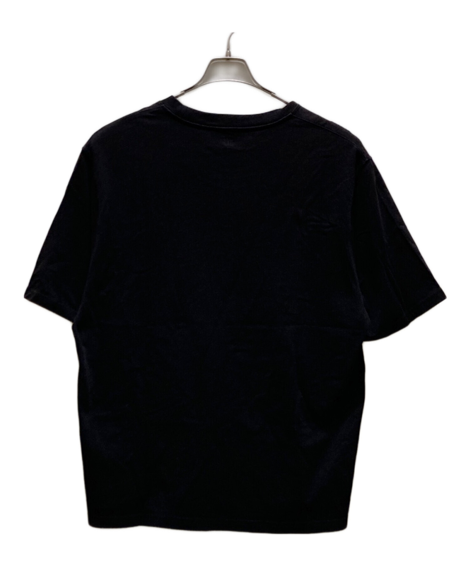 AMI PARIS ハート刺繍 ブラック Tシャツ Ami Paris] Patch Heart T-Shirt in Black – DPUS Designer Outlet