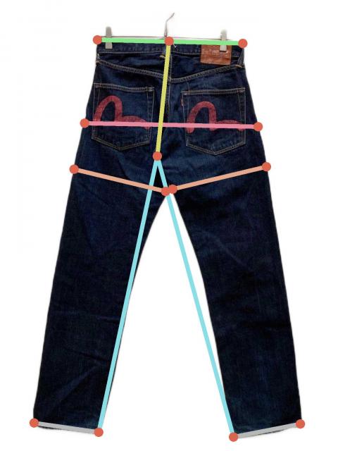 中古・古着通販】EVISU (エヴィス) 2000 no.2 ピンク カモメ デニム