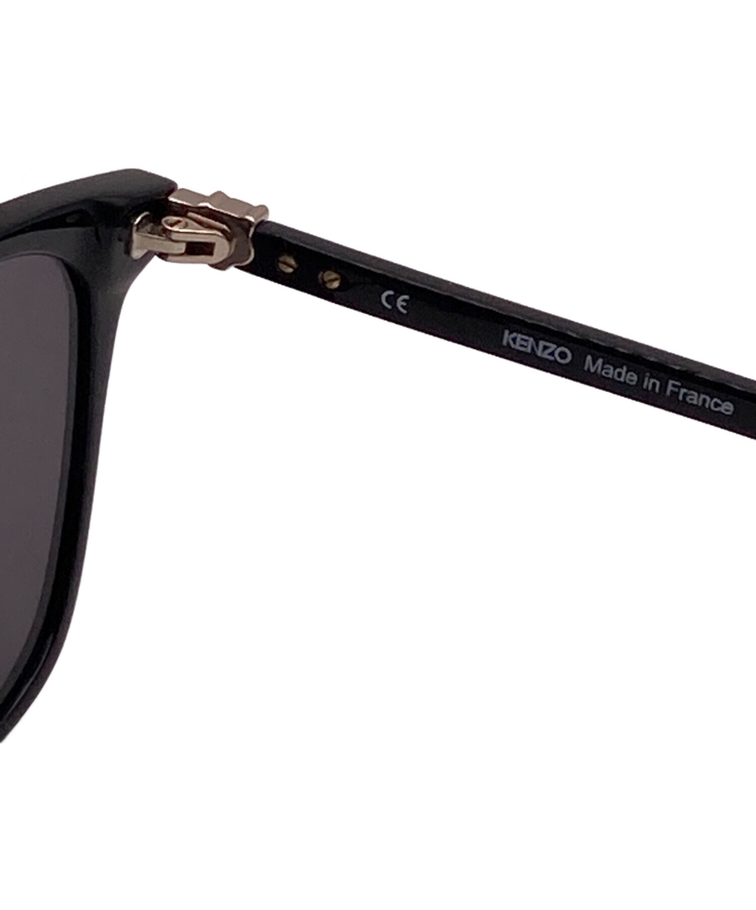 ファッション小物 KENZO ヴィンテージ サングラス 黒ぶち オーバル
