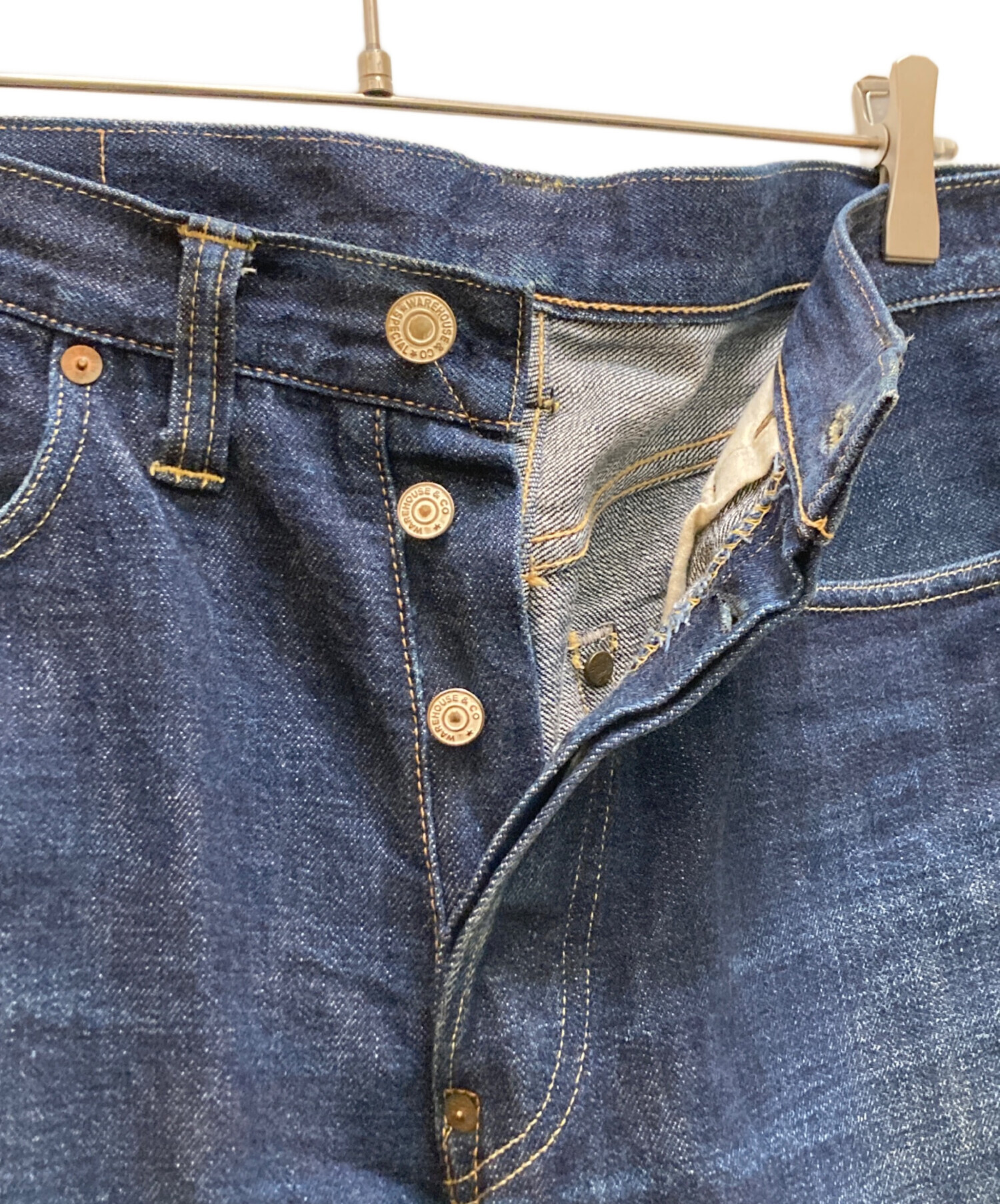 中古・古着通販】WAREHOUSE (ウエアハウス) 1001SXX セルビッチデニム