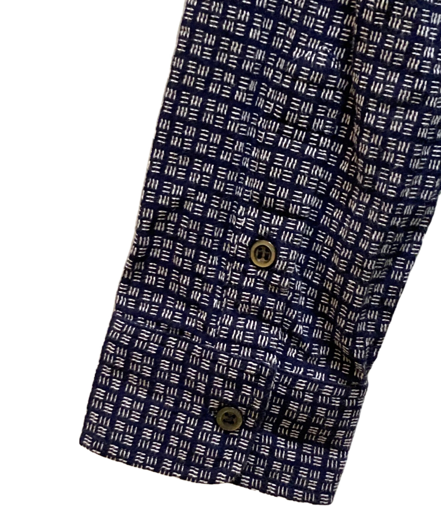 中古・古着通販】GAIJIN MADE (ガイジンメイド) 刺し子チェックシャツ