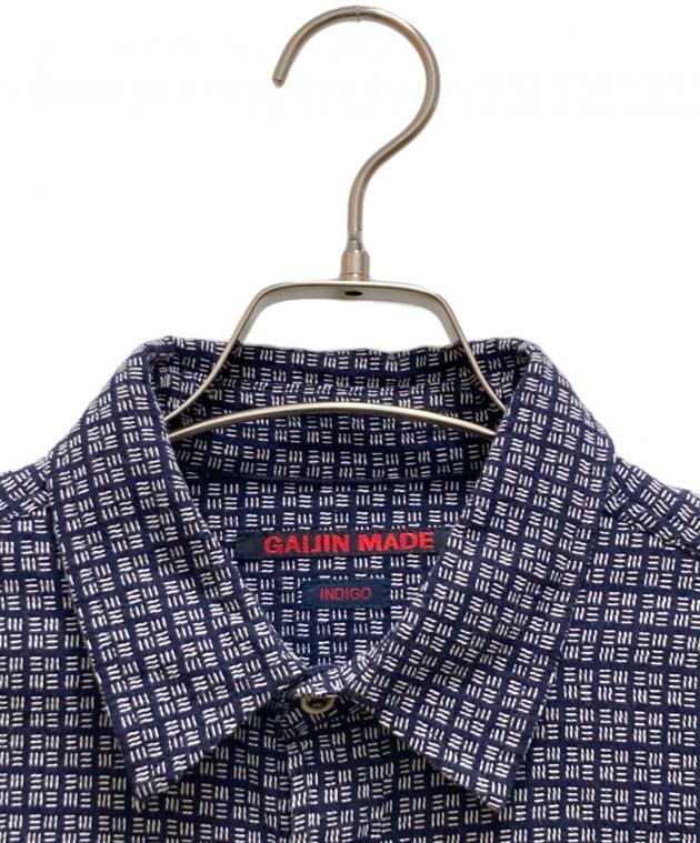 中古・古着通販】GAIJIN MADE (ガイジンメイド) 刺し子チェックシャツ