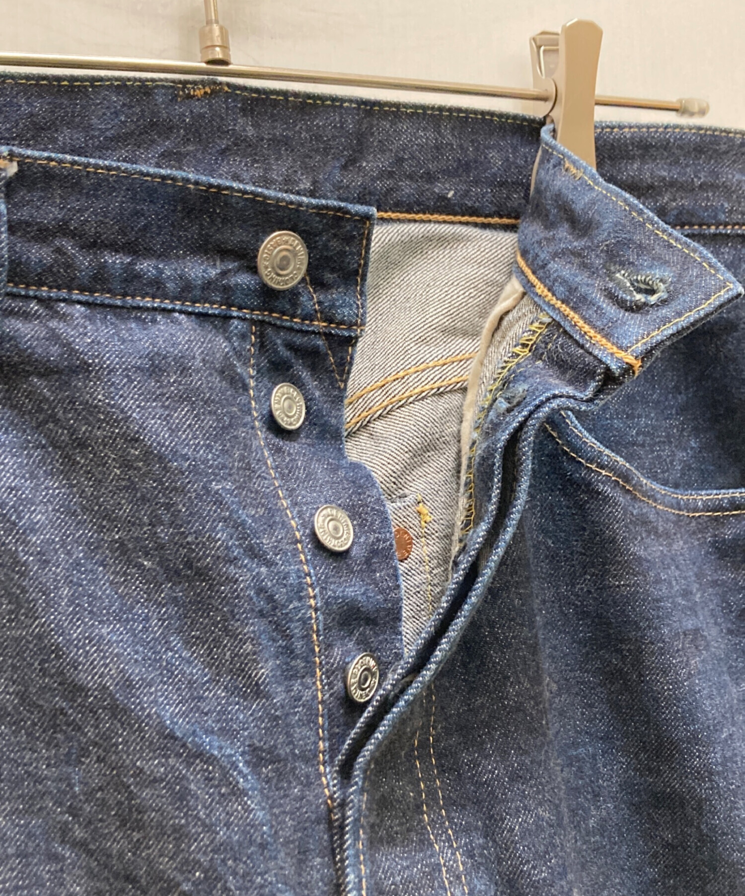 中古・古着通販】DENIME (ドゥニーム) 220A オフセット デニムパンツ 