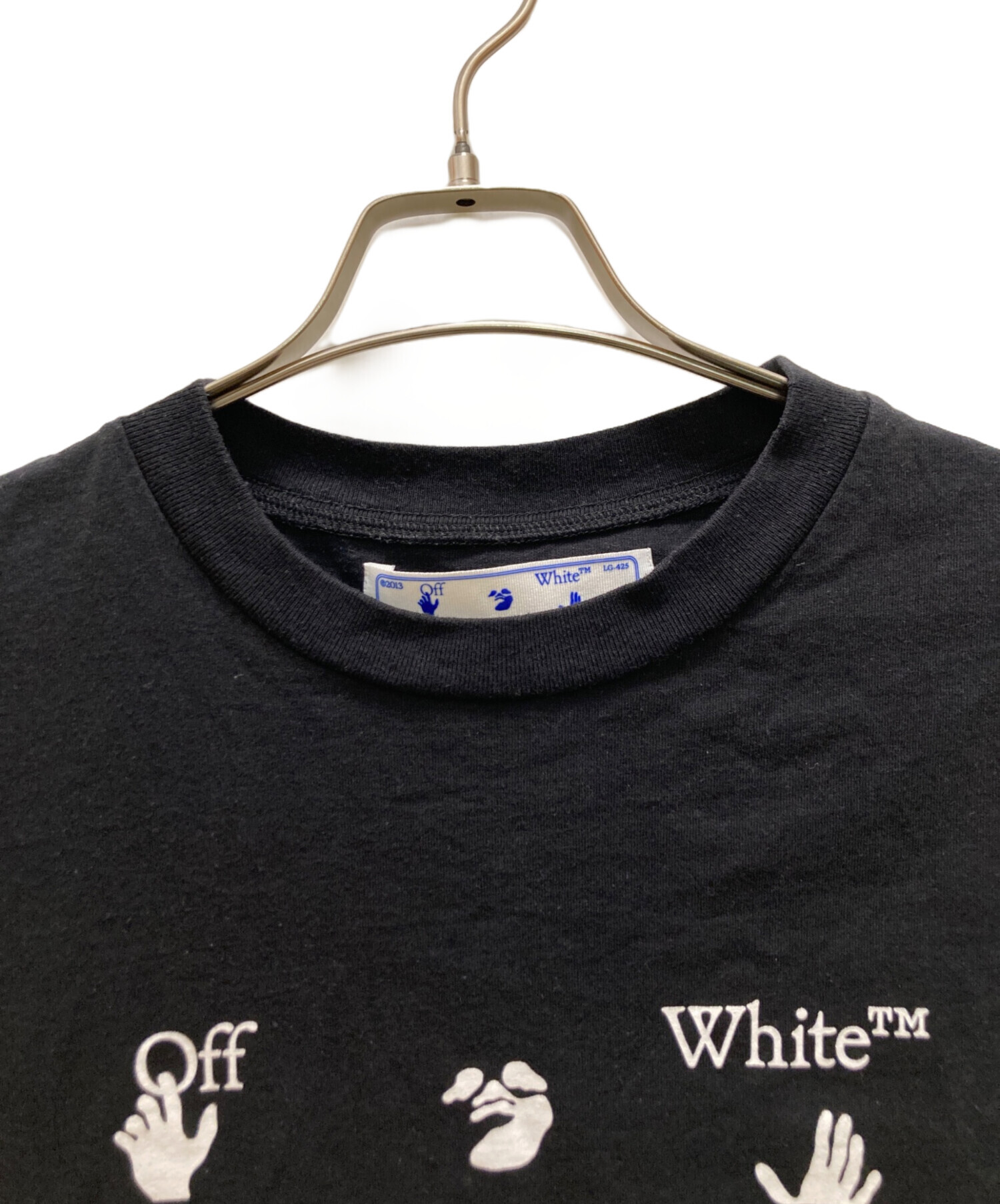 中古・古着通販】OFFWHITE (オフホワイト) ハンドプリント・ディ 