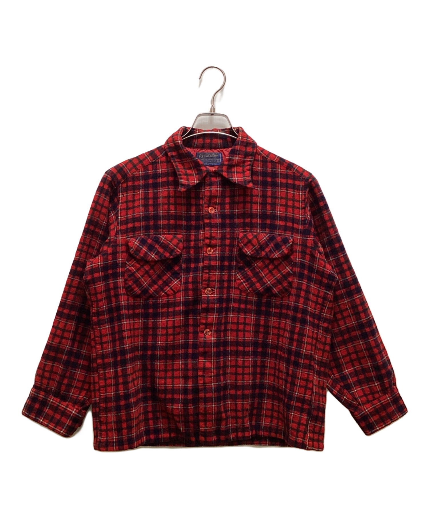 中古・古着通販】PENDLETON (ペンドルトン) 70s ウールチェック長袖