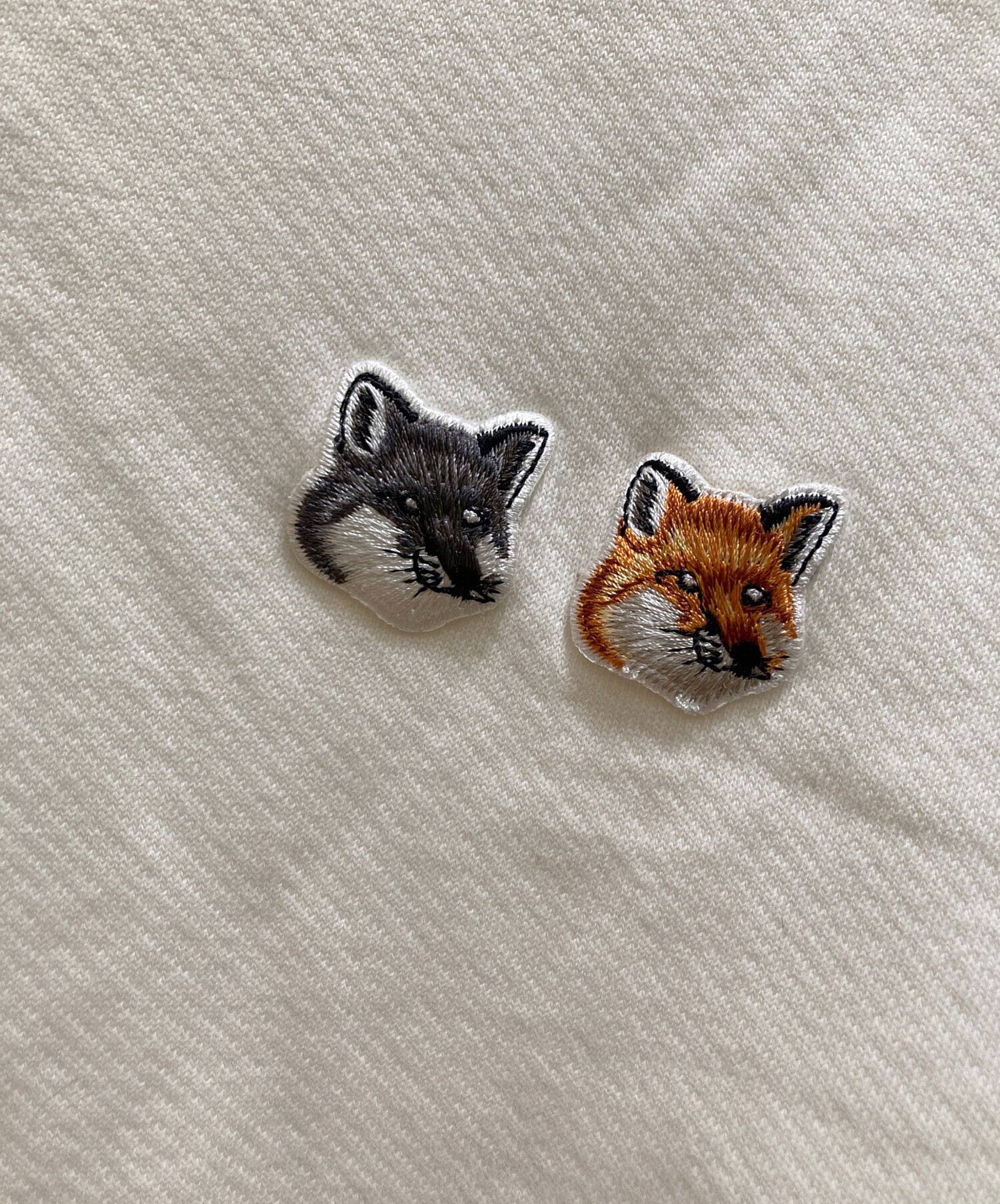 中古・古着通販】maison kitsune (メゾンキツネ) DOUBLE FOX HEAD 