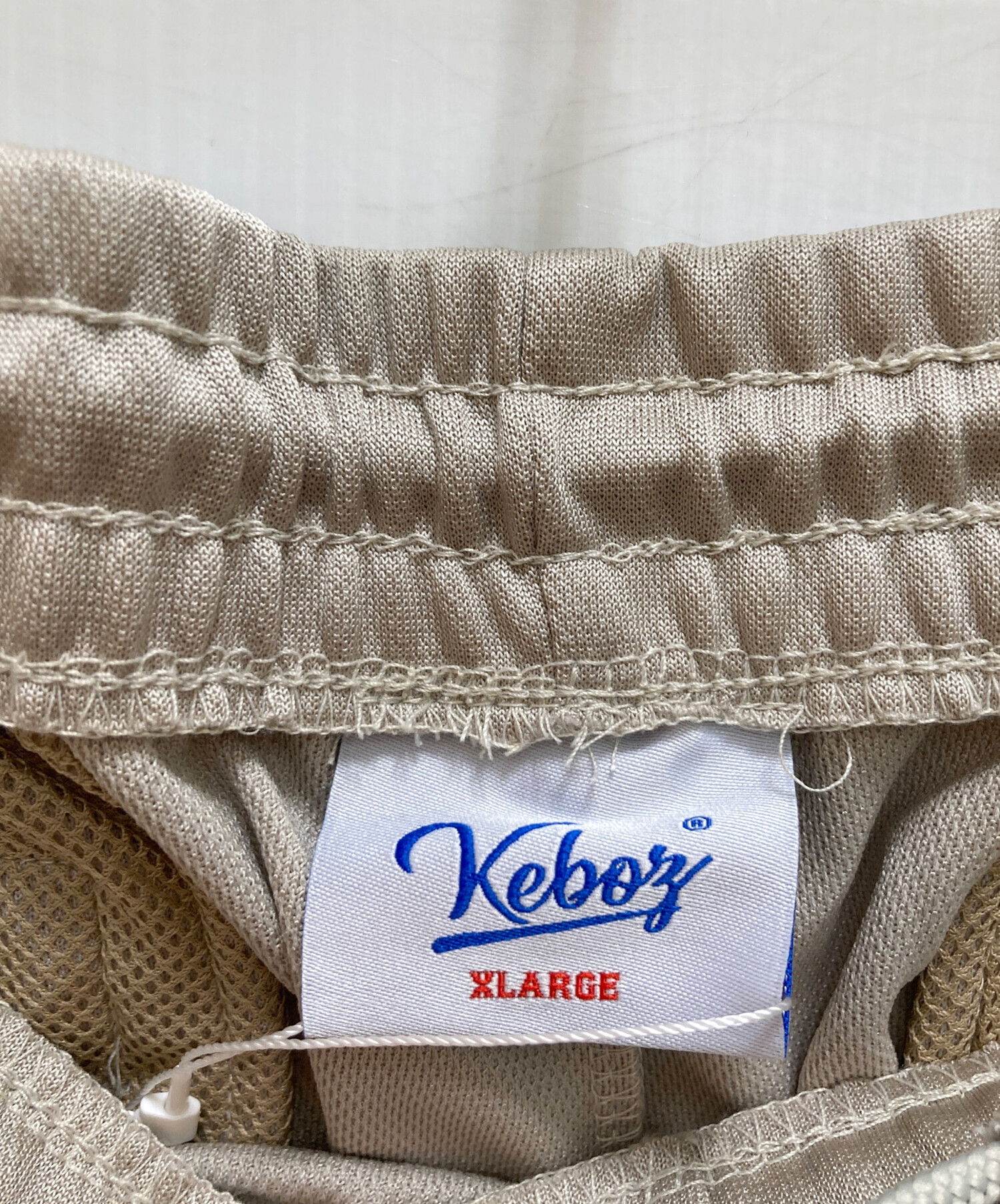 ケボズ　KEBOZ 　LARGE BLANKET　完売品 中古・古着通販】KEBOZ (ケボズ) JERSEY TRACK PANTS ベージュ サイズ