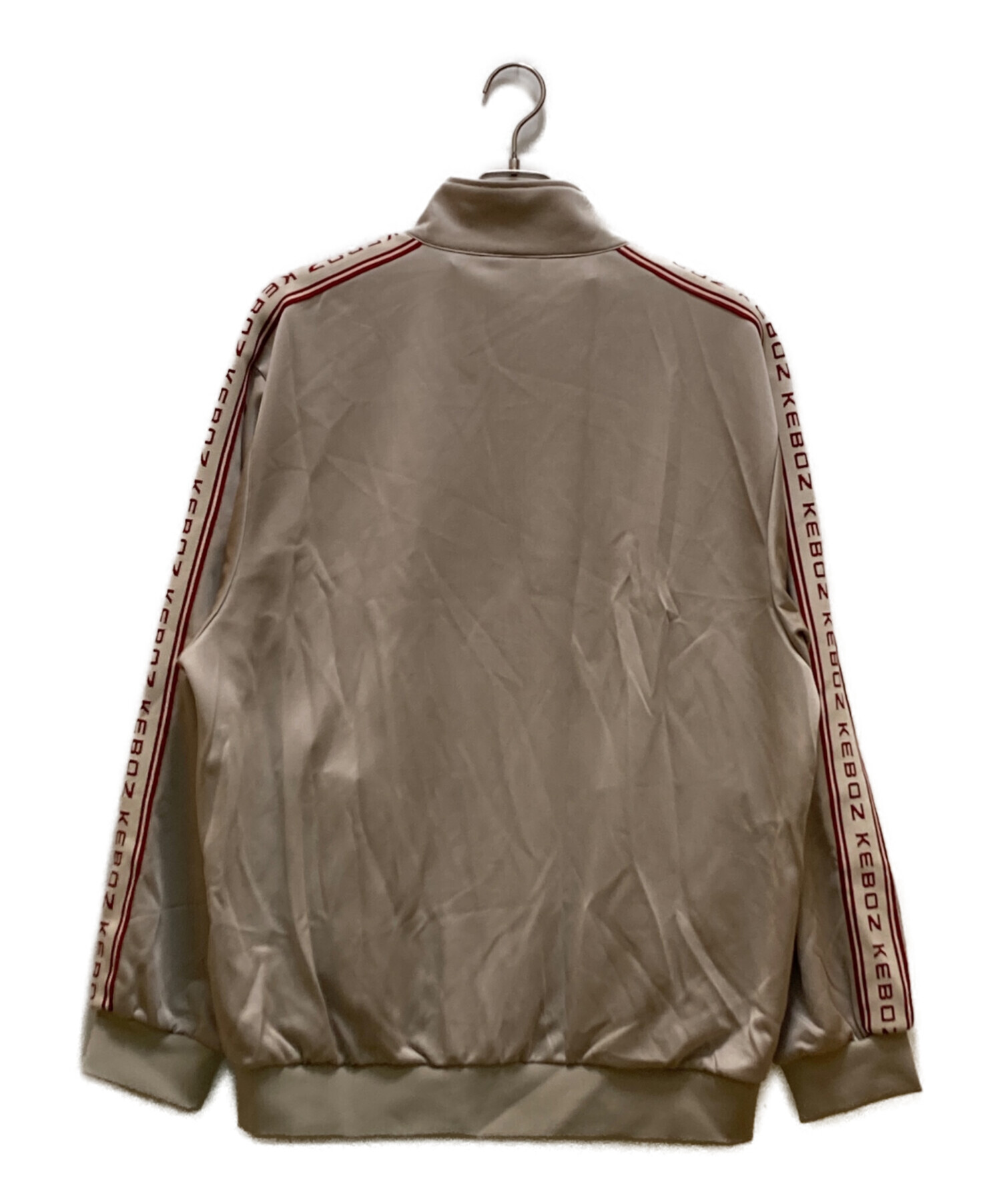 中古・古着通販】KEBOZ (ケボズ) JERSEY TRACK JACKET ベージュ サイズ
