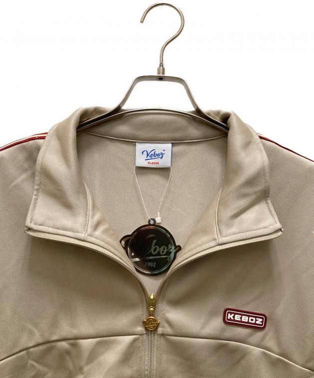 中古・古着通販】KEBOZ (ケボズ) JERSEY TRACK JACKET ベージュ サイズ