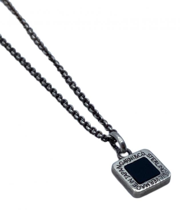 中古・古着通販】GARNI (ガルニ) スクエア オニキス ネックレス