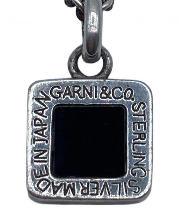中古・古着通販】GARNI (ガルニ) スクエア オニキス ネックレス