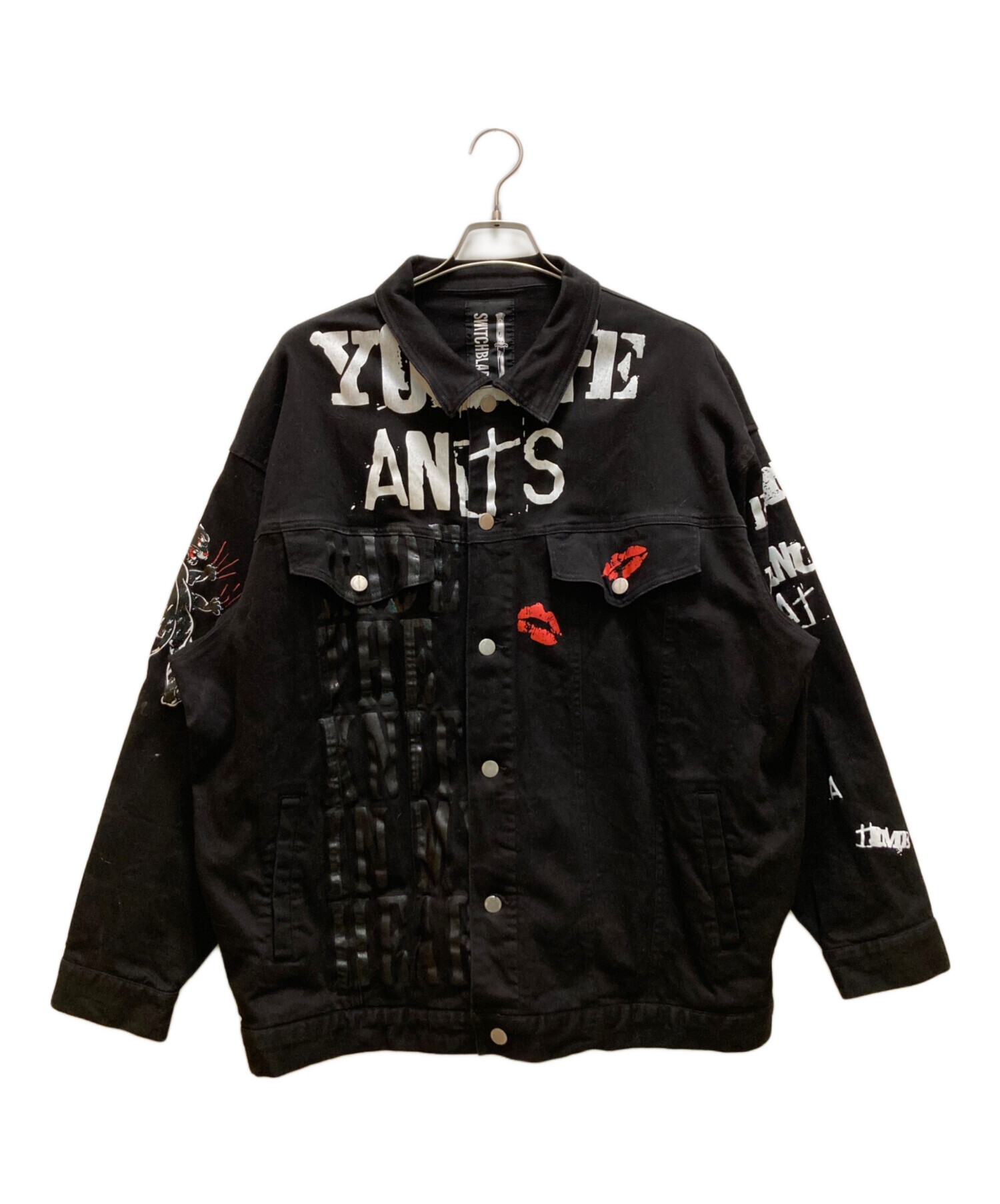 新品未使用　グラフィックパーカー　スイッチブレード　SWITCHBLADE SWITCHBLADE - GRAPHICS LONG PARKA / BLACK 【SWITCH BLADE】 | BRYAN
