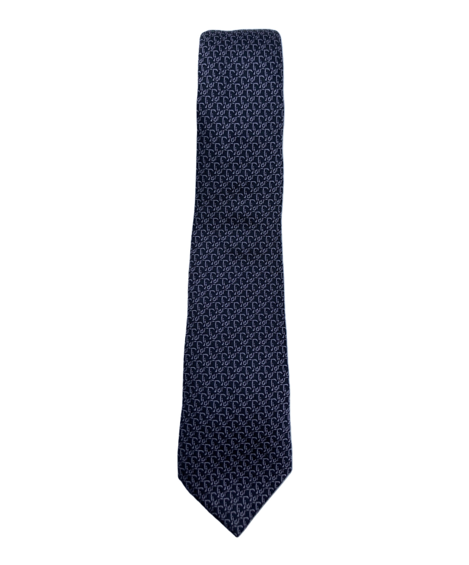 中古・古着通販】Dior (ディオール) 総柄トロッターネクタイ グレー