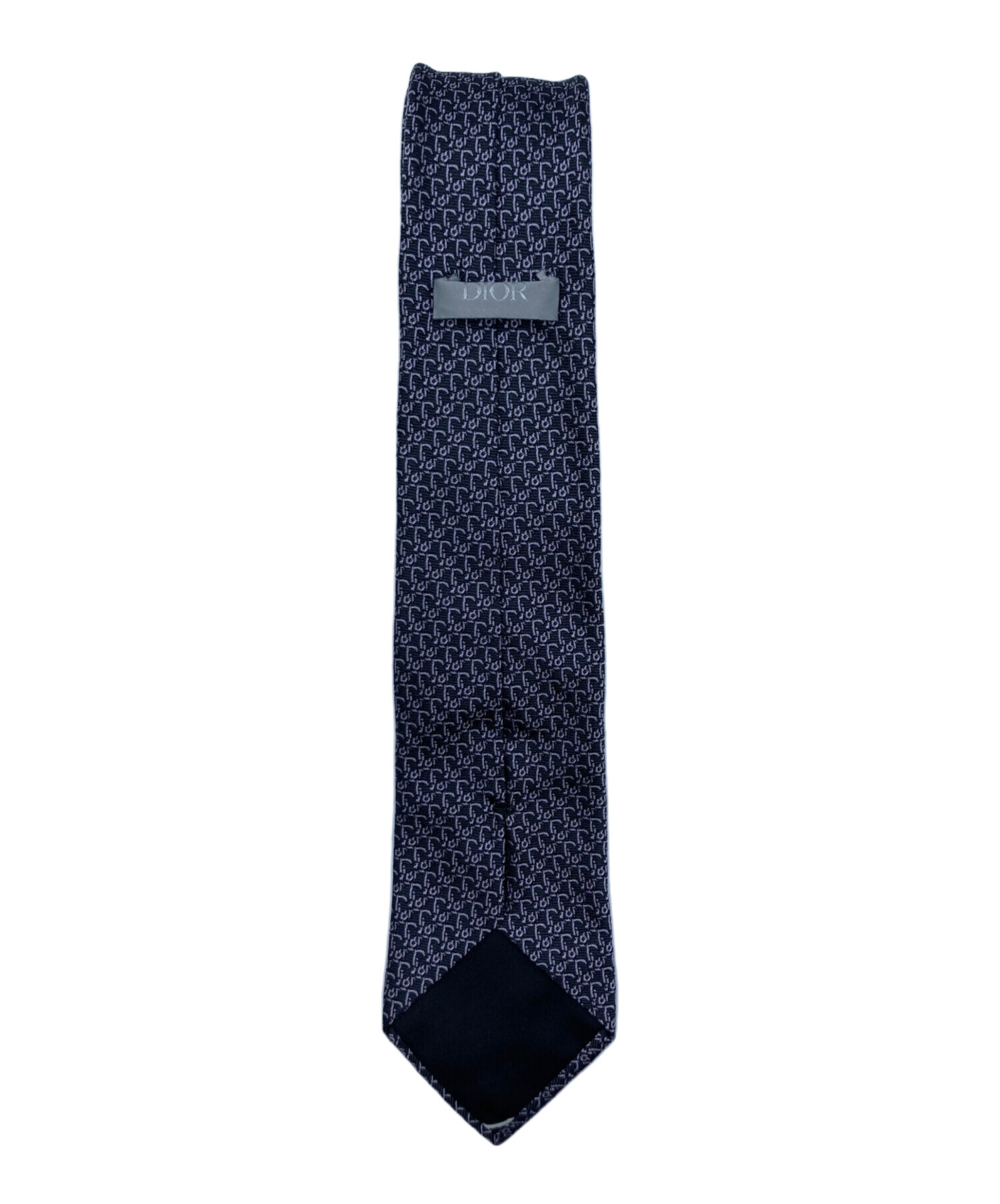 中古・古着通販】Dior (ディオール) 総柄トロッターネクタイ グレー