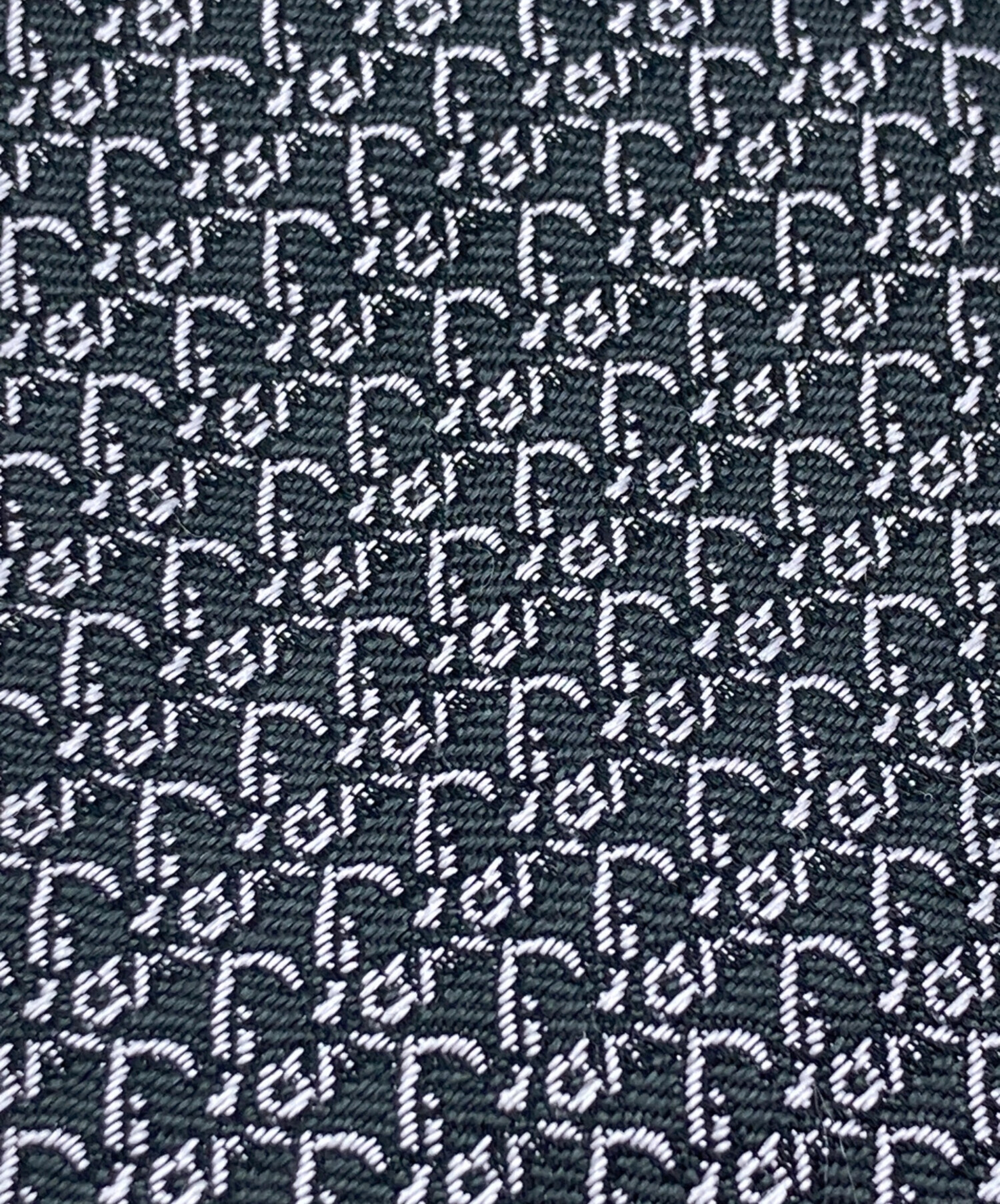 中古・古着通販】Dior (ディオール) 総柄トロッターネクタイ グレー