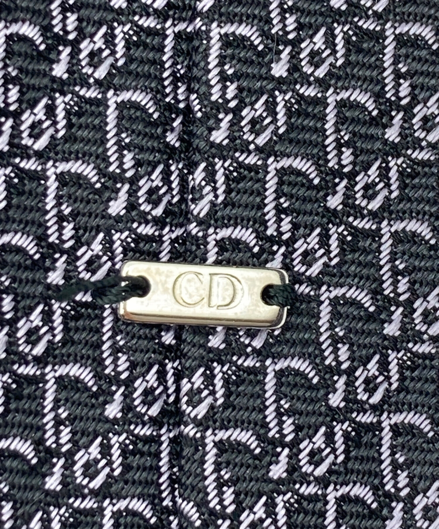 中古・古着通販】Dior (ディオール) 総柄トロッターネクタイ グレー