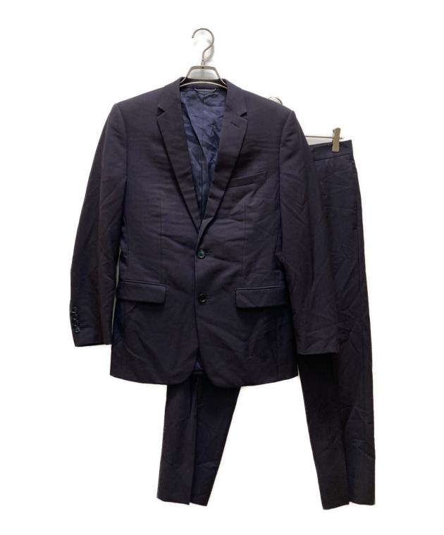 中古・古着通販】Dior (ディオール) 2Bセットアップスーツ ブルー
