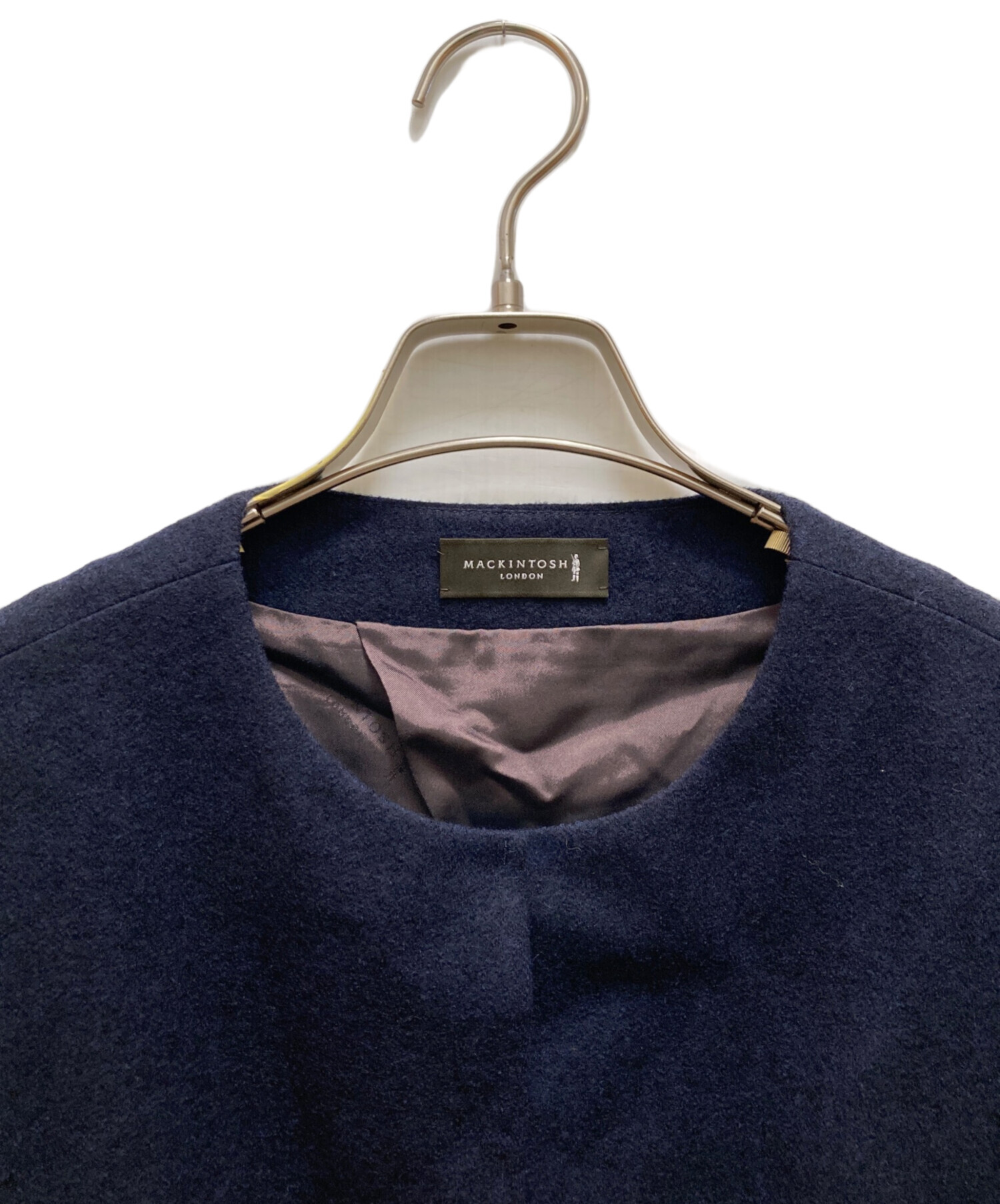 【美品】MACKINTOSH London ネイビー フード付きジャケット　38 中古・古着通販】MACKINTOSH LONDON (マッキントッシュ ロンドン) ノー