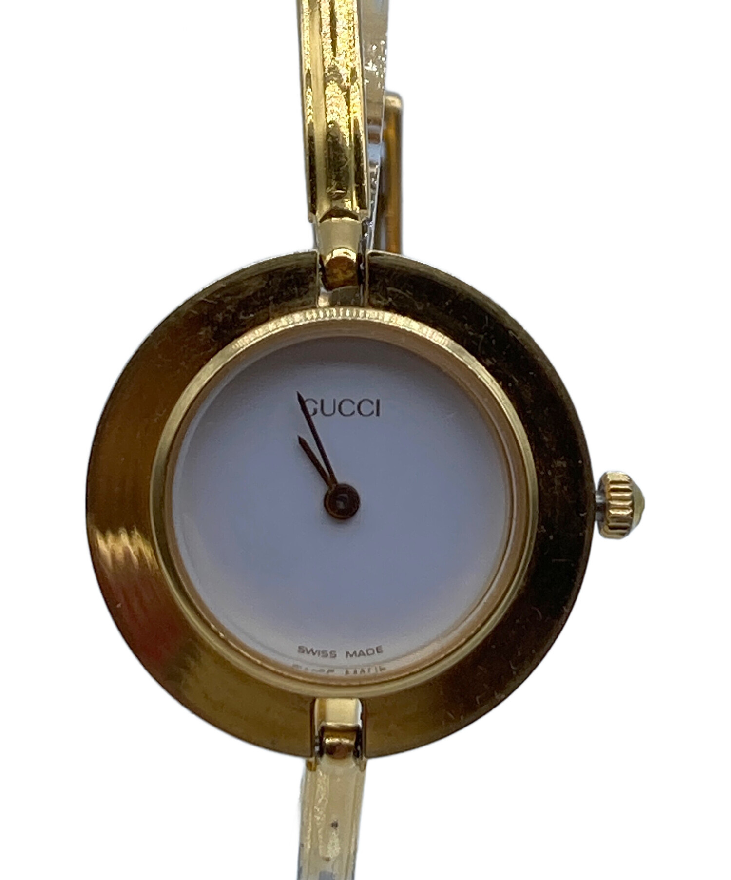 GUCCI グッチ　チェンジベゼル　ゴールド　完品 美品 中古・古着通販】GUCCI (グッチ) チェンジベゼルウォッチ ゴールド