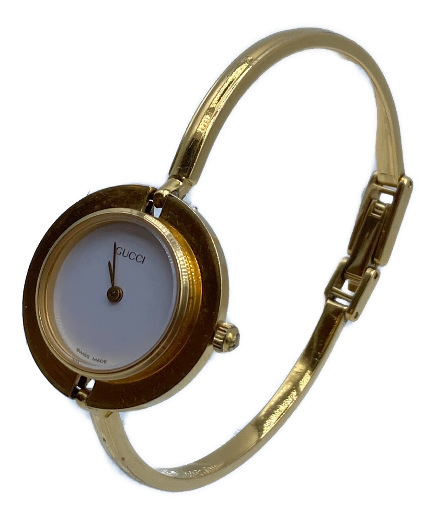 GUCCI アクセサリー時計　【中古品】 中古・古着通販】GUCCI (グッチ) チェンジベゼルウォッチ ゴールド
