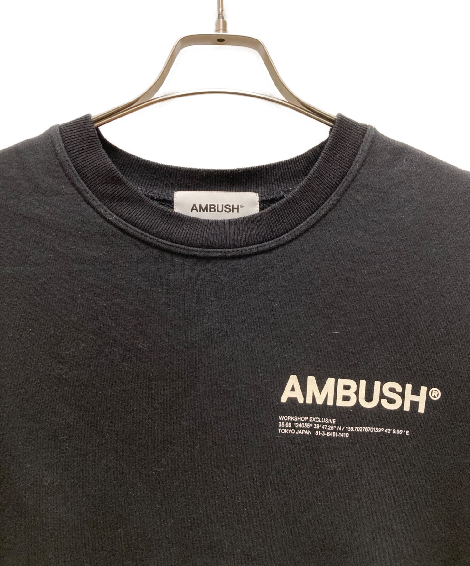 AMBUSH アンブッシュ スウェット 中古・古着通販】AMBUSH (アンブッシュ) ロゴプリントスウェット