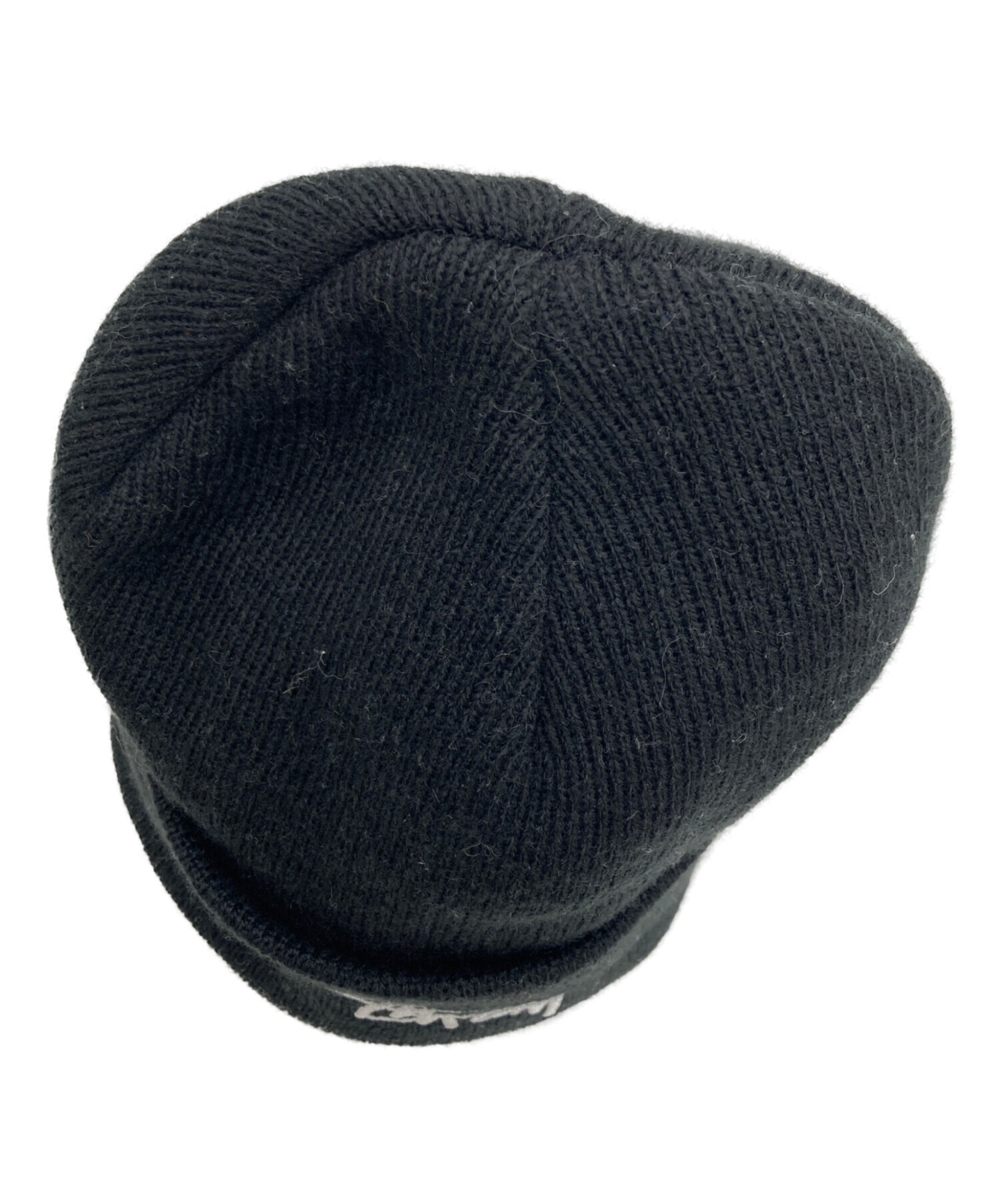 中古・古着通販】stussy (ステューシー) ニット帽 ブラック｜ブランド