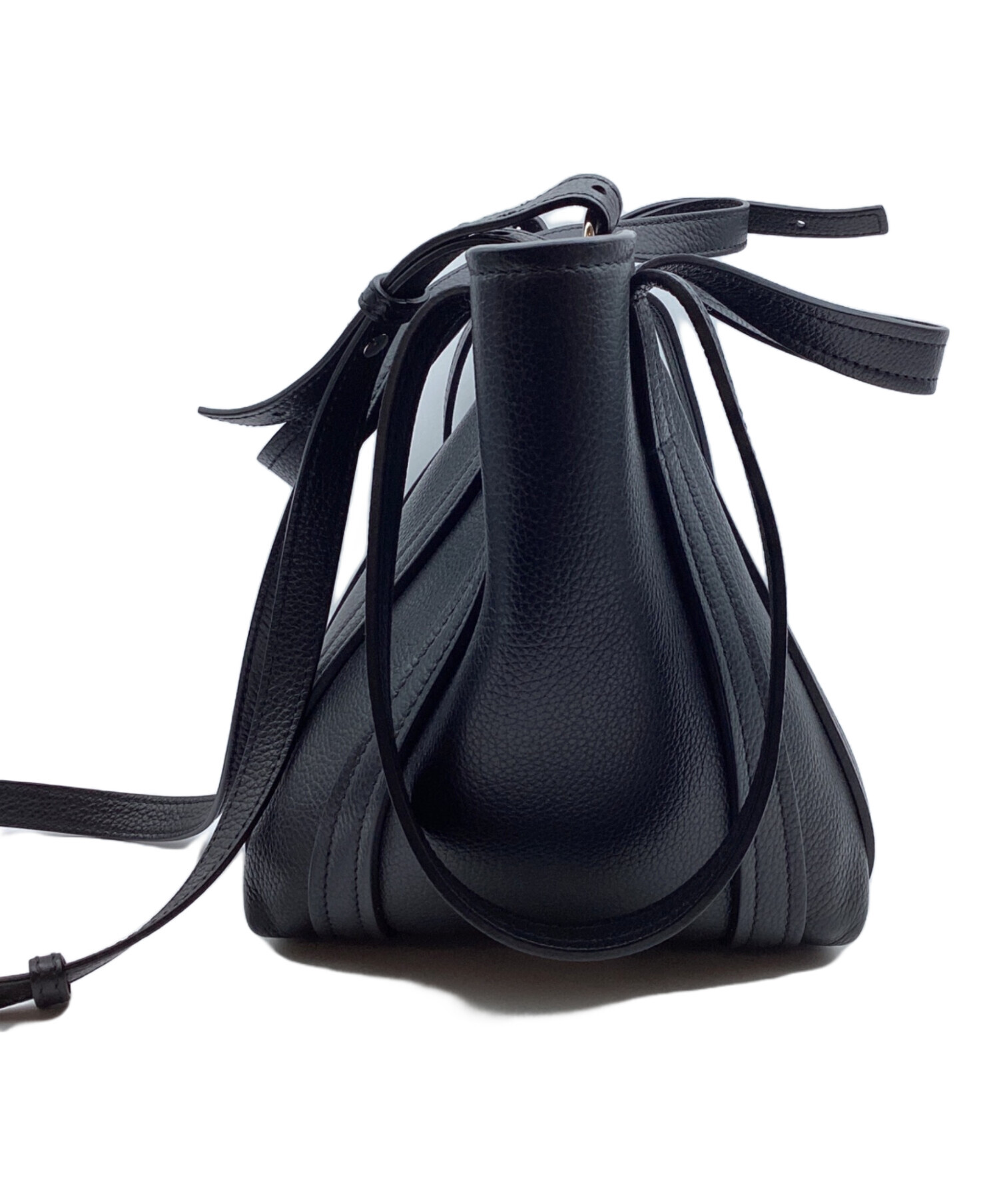 バレンシアガ BALENCIAGA ショルダーバッグ エブリデイ ファー ブラック レディース 596564 送料無料【中古】 z8488 中古・古着通販】BALENCIAGA (バレンシアガ) エブリデイ2.0ノース