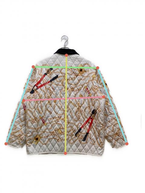 М*様 シュプリーム　Supreme ドラゴン刺繍 キルティング　ジャケット S 中古・古着通販】Supreme (シュプリーム) チェーンプリント